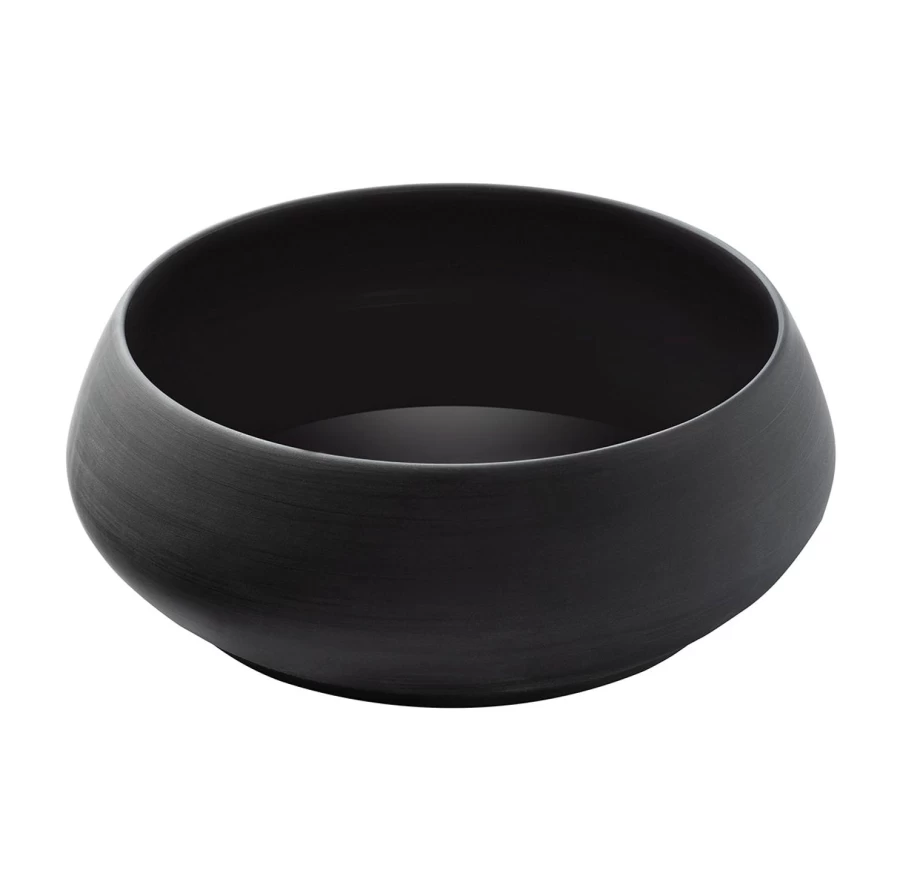 Degrenne Paris Bahia Onyx Black Stoneware Dinner Plate – Elegant Tableware