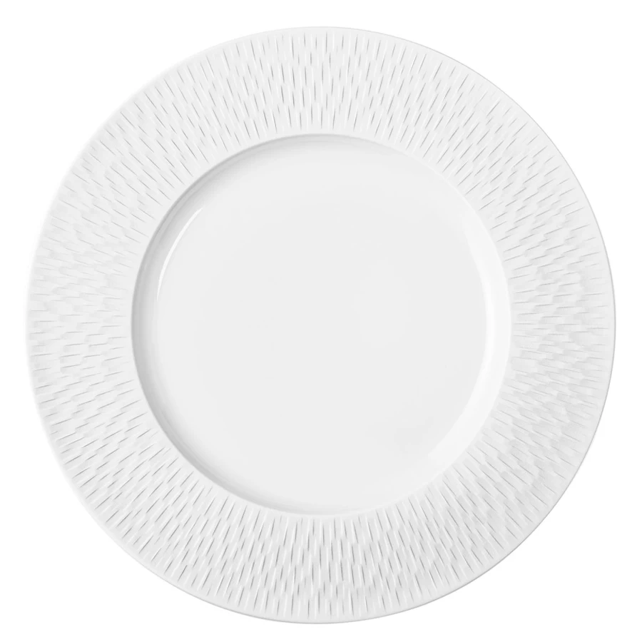 Degrenne Paris Boreal Satin White Tableware Collection - Elegant Dining Set