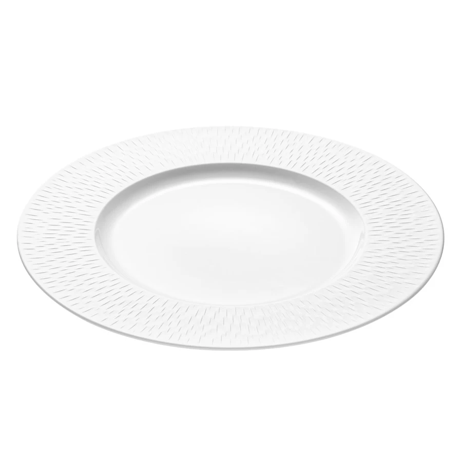 Degrenne Paris Boreal Satin White Tableware Collection - Elegant Dining Set