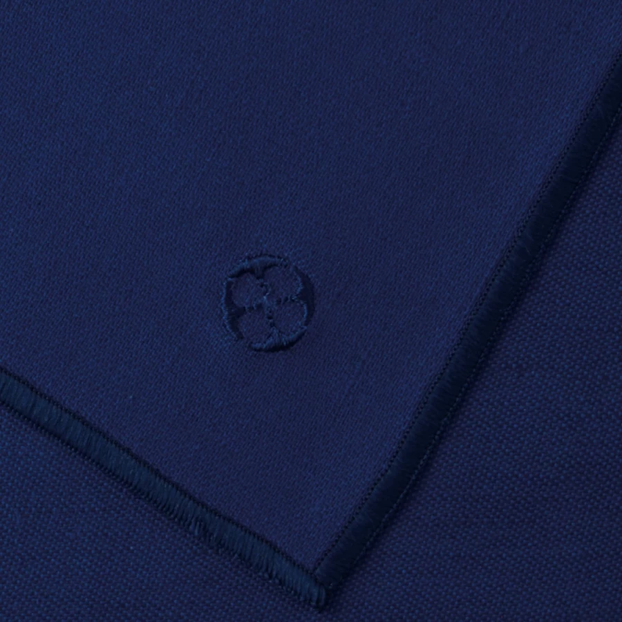 Degrenne Paris Royal Blue Cotton & Linen Shades - Stylish Home Decor