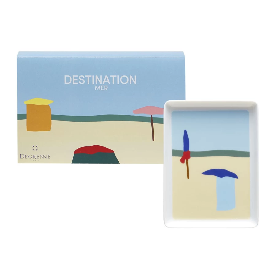 "Degrenne Paris Destination Sea Collection - Stylish Nautical-Inspired Tableware"