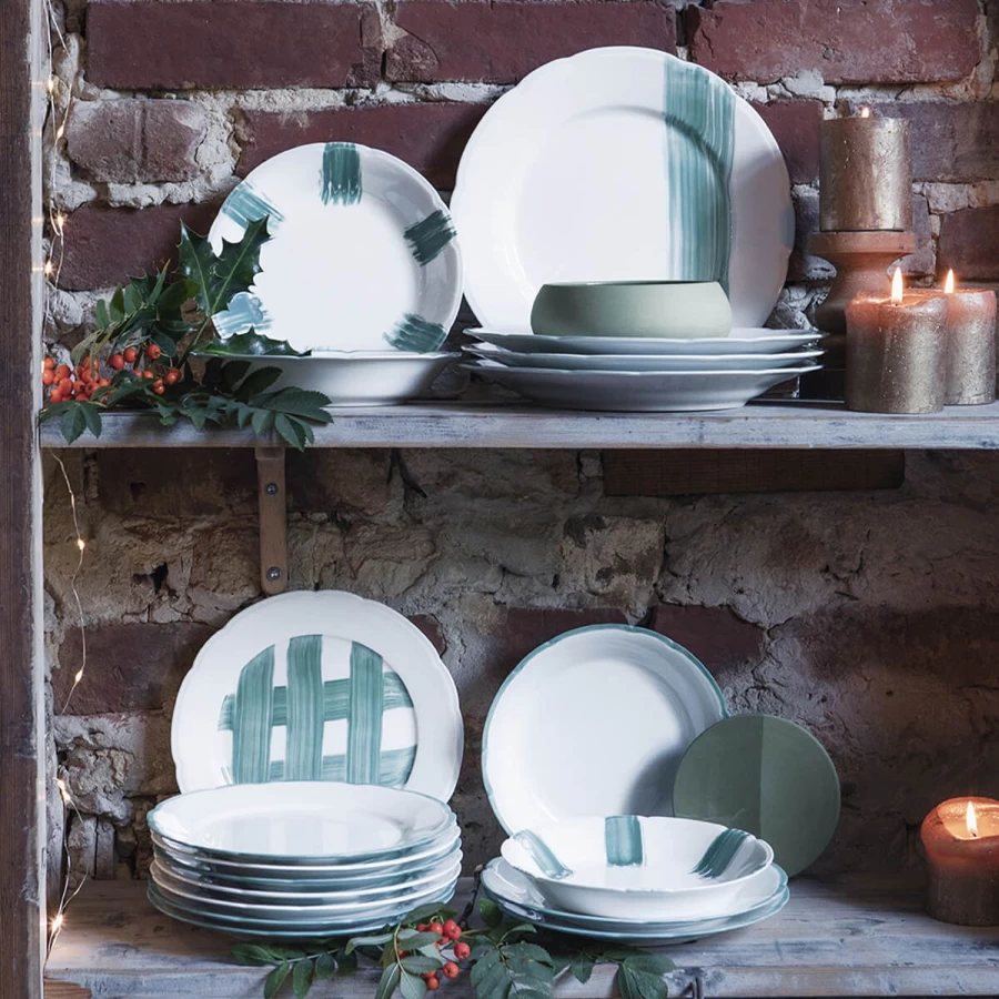 Degrenne Paris Bahia Clay Green Dinner Plate – Eco-Friendly Ceramic Tableware