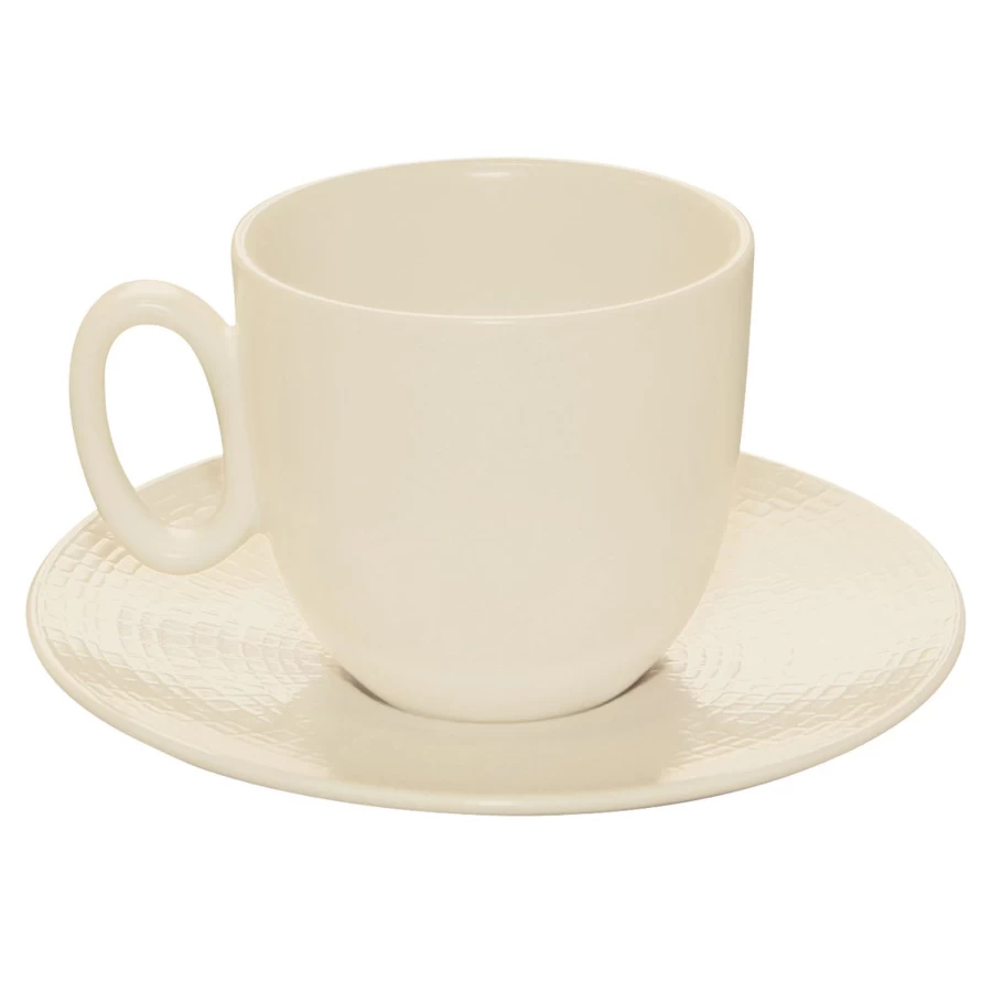 Degrenne Paris Modulo Nature Kaolin Dinnerware Set – Eco-Friendly Ceramic Plates & Bowls