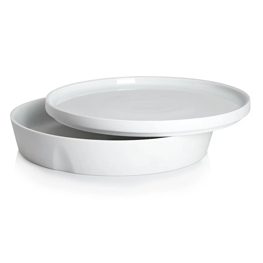Degrenne Paris White Economer's Crockery Set - Elegant Dinnerware Collection