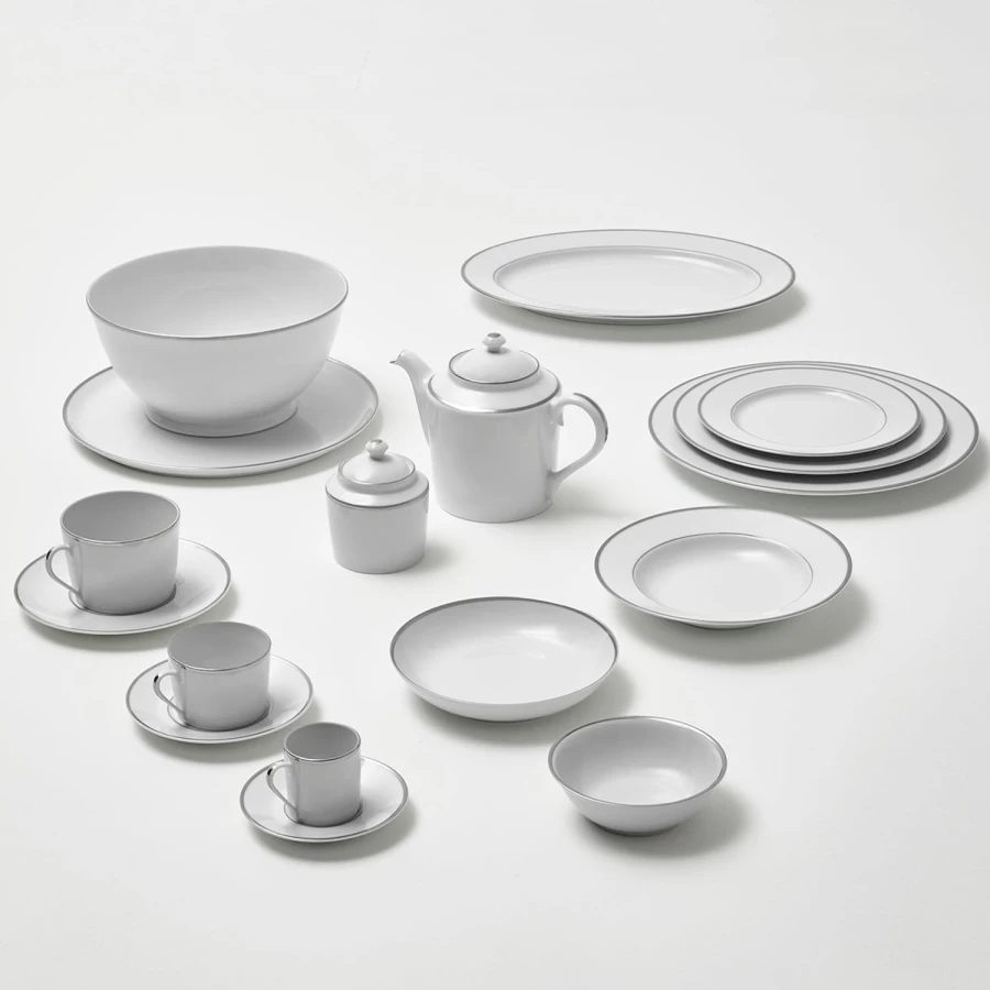 Degrenne Paris Platinum Braid - Luxury Tableware & Elegant Dining Accessories