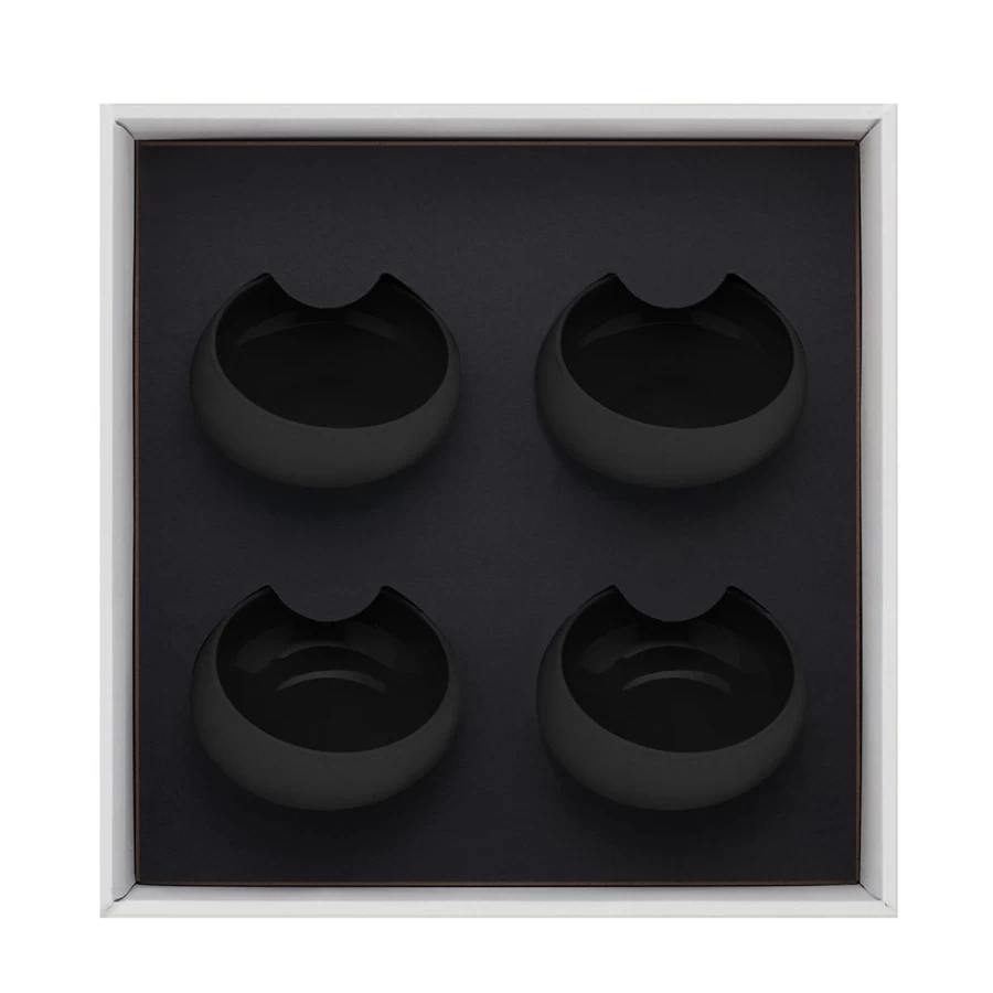 Degrenne Paris Bahia Onyx Collection - Elegant Tableware Set