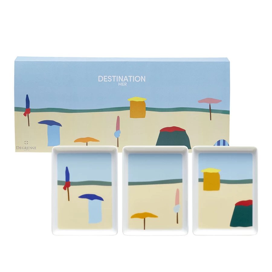 "Degrenne Paris Destination Sea - Stylish Nautical-Inspired Tableware Collection"