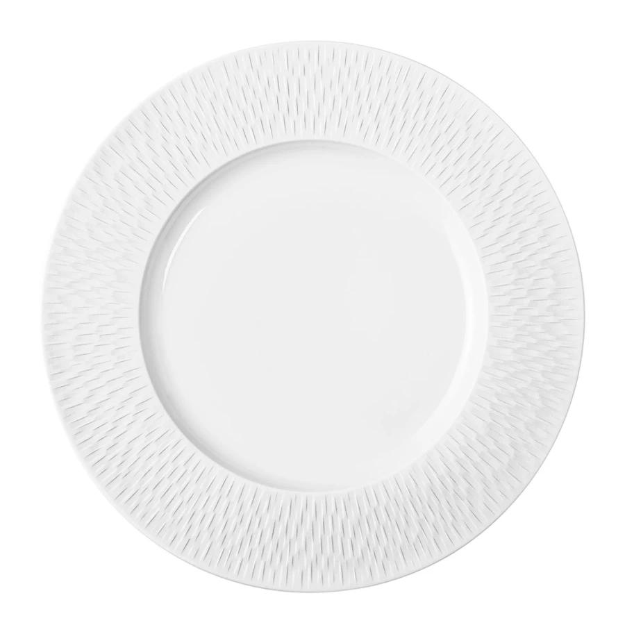Degrenne Paris Boreal Satin White Tableware Collection - Elegant Dining Essentials