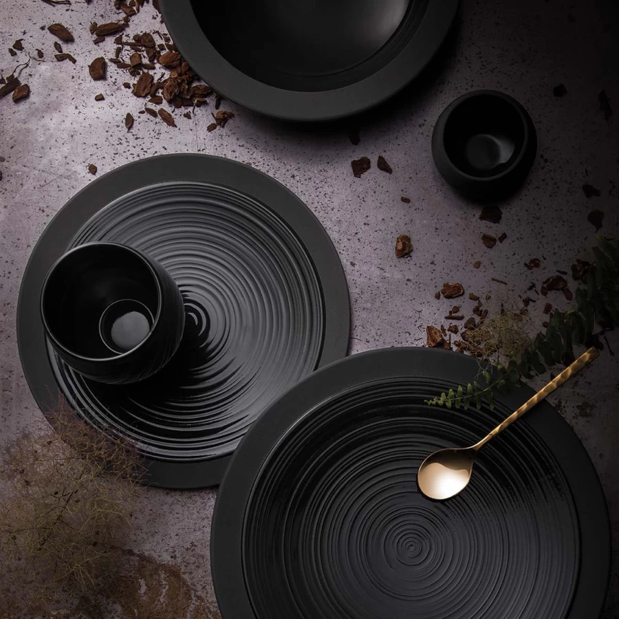 Degrenne Paris Bahia Onyx Collection - Elegant Tableware & Kitchenware