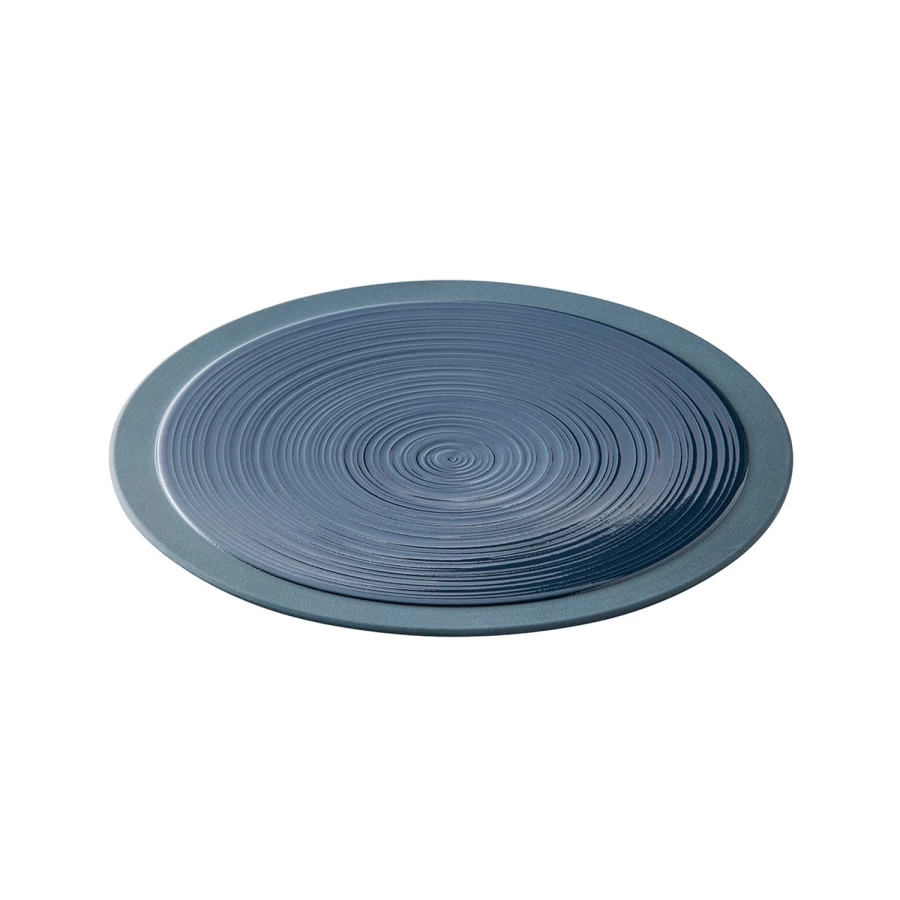 Degrenne Paris Bahia Blue Rock Dinner Plate – Elegant Ceramic Tableware for Modern Dining