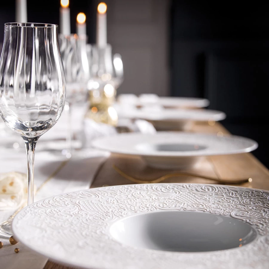 Degrenne Paris Luxury Tableware | L Couture Collection Elegant Dining Sets