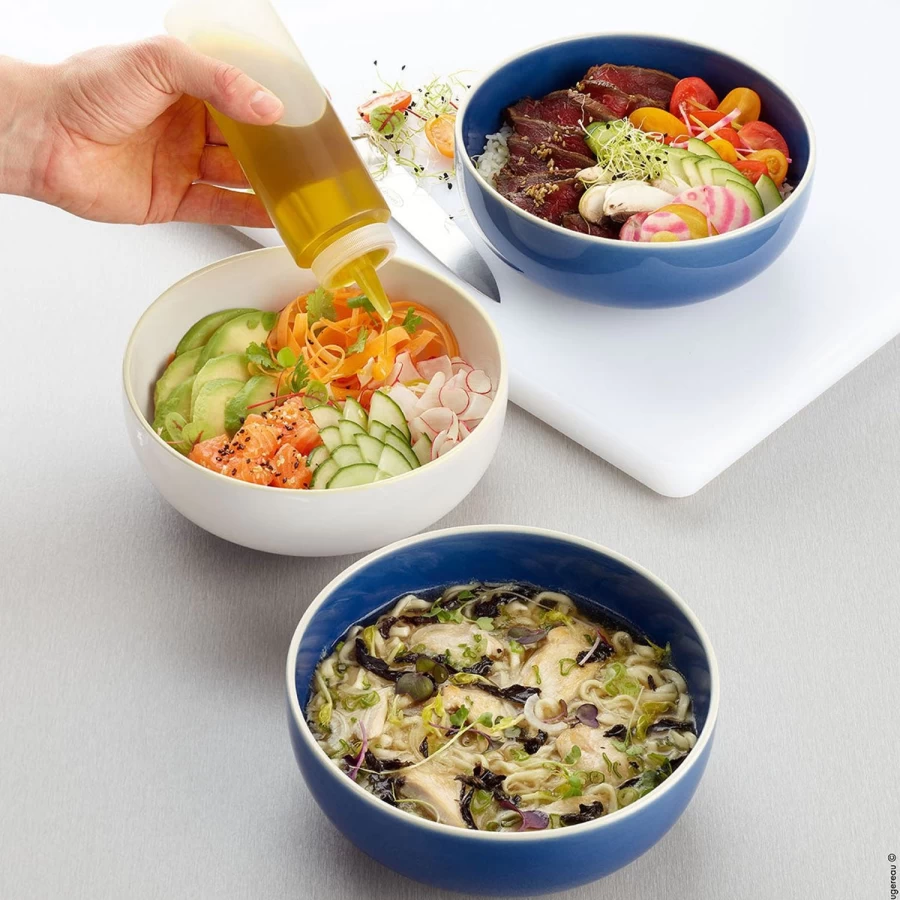 Degrenne Paris Mondo Indigo Tableware Collection - Elegant French Design