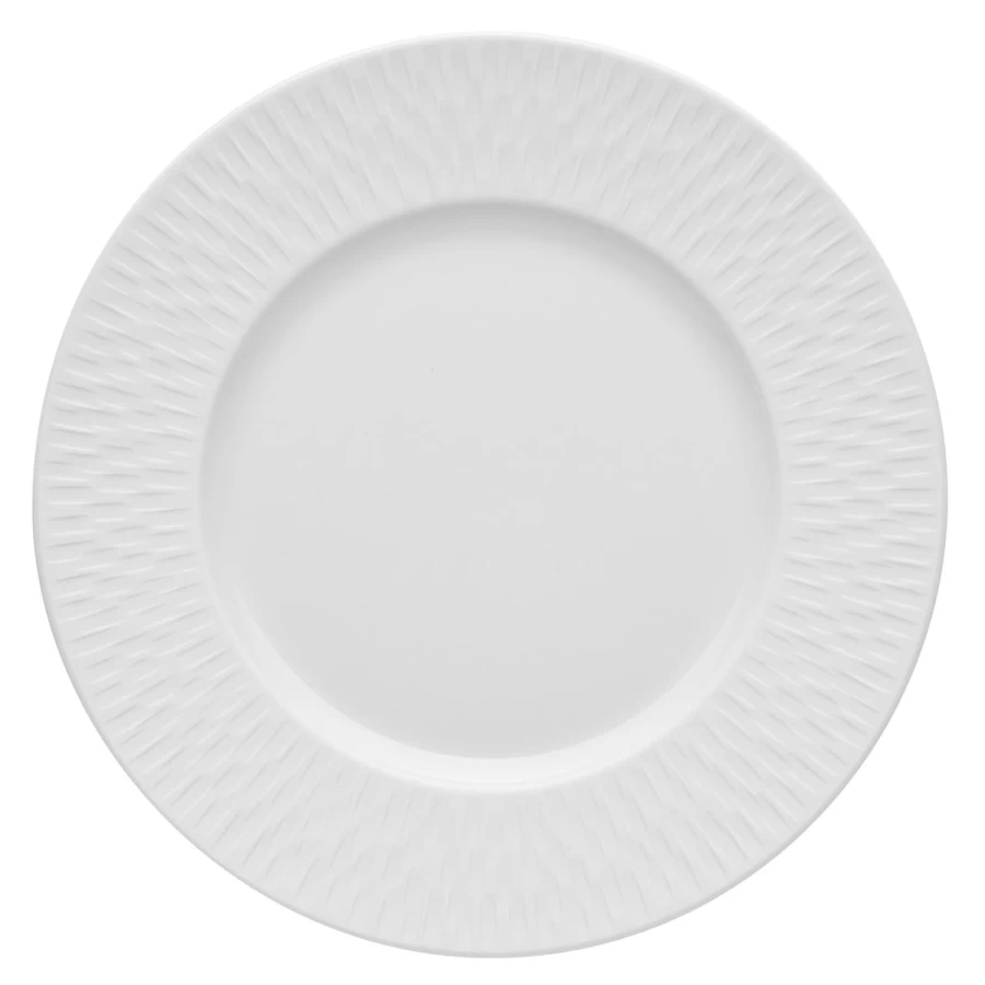 Degrenne Paris Boreal Satin White Tableware Collection - Elegant Dining Essentials