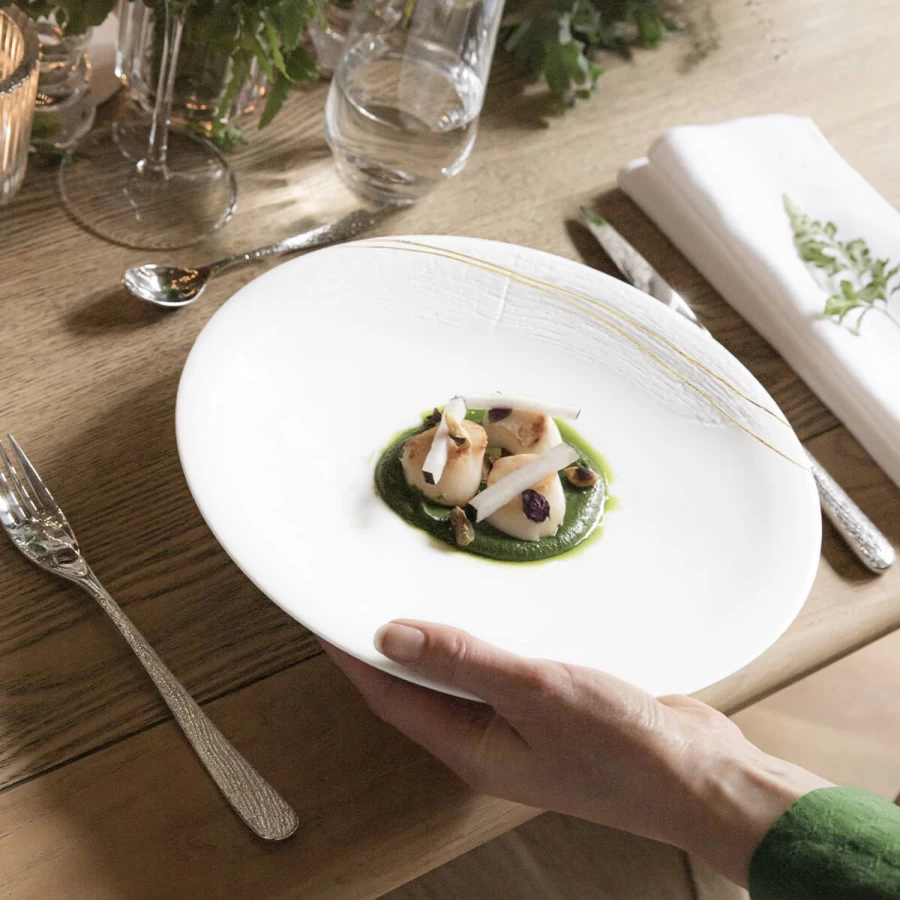 Degrenne Paris Supernature Gold Luxury Tableware Collection
