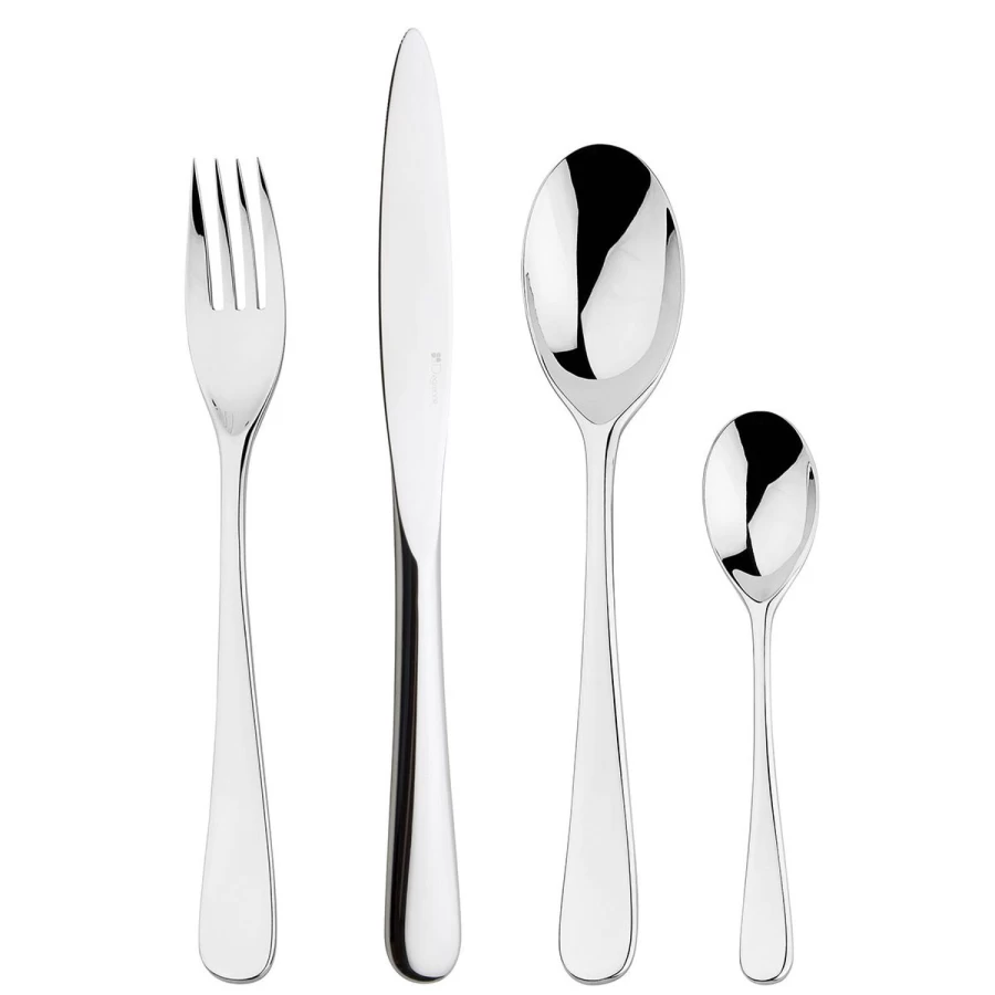 Degrenne Paris Aquatic Argente Class I Silverware Collection - Elegant Dining Set