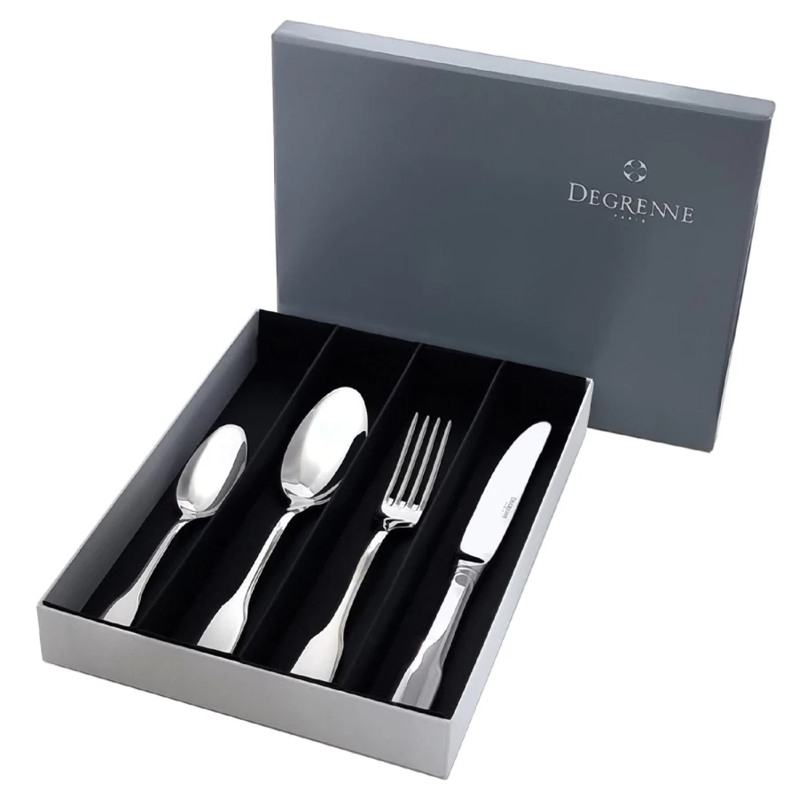 Degrenne Paris Lutece Argente Elegant Tableware Collection