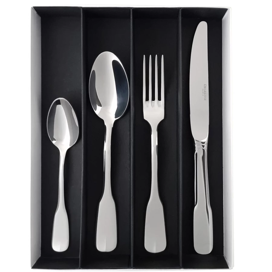 Degrenne Paris Lutece Argente Elegant Tableware Collection