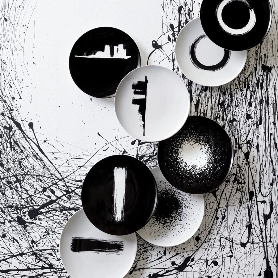 Degrenne Paris Arty Creation White Elegant Tableware Collection