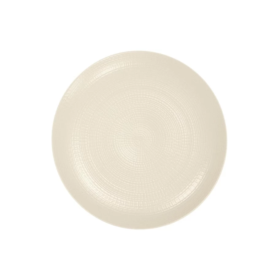 Degrenne Paris Modulo Nature Kaolin Tableware Collection – Elegant Ceramic Dinnerware Set