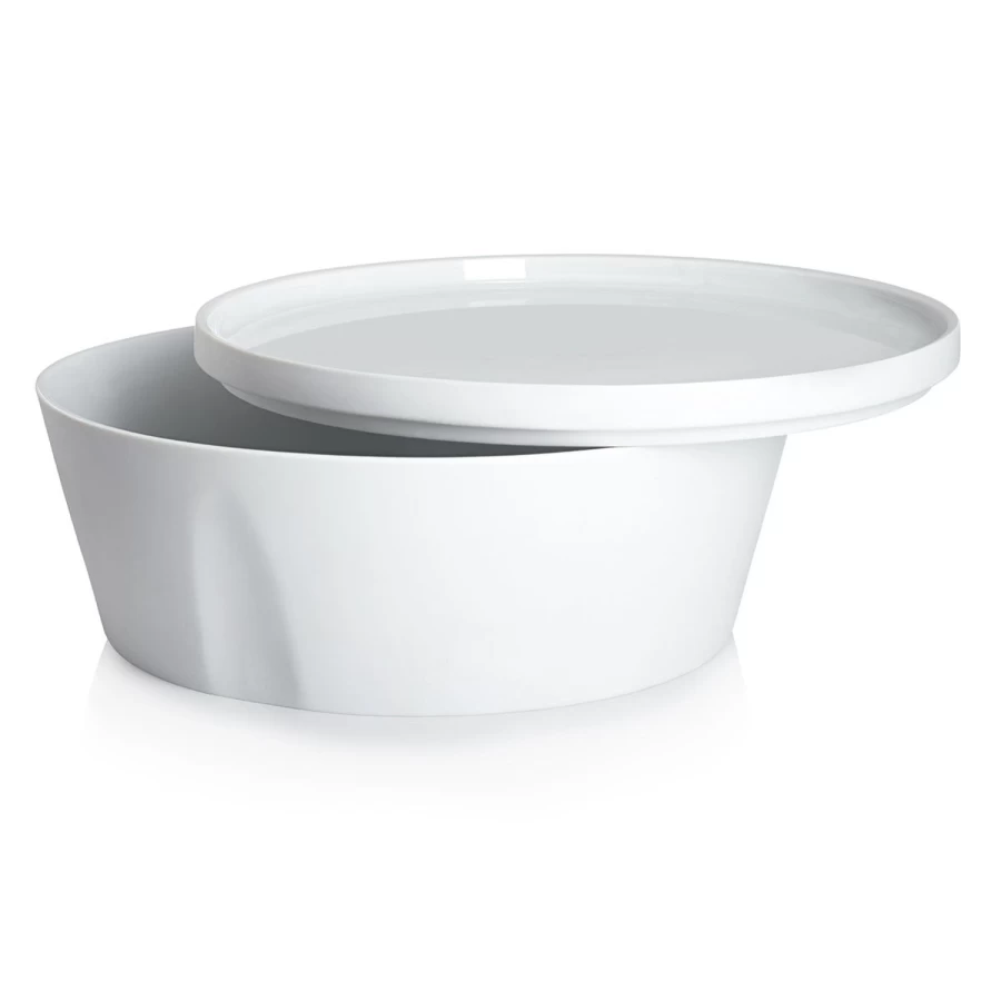Degrenne Paris White Economer's Crockery Set - Elegant Dinnerware Collection