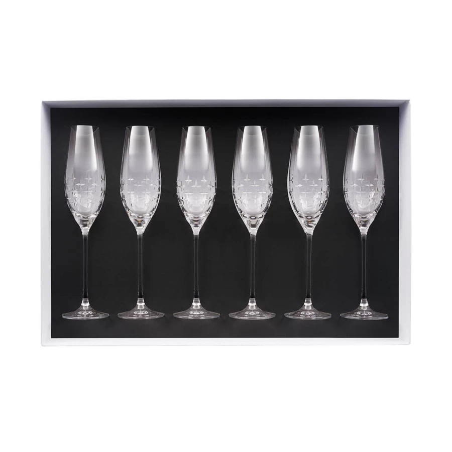 Degrenne Paris Newport Twist Stainless Steel Flatware Set - Elegant Modern Cutlery