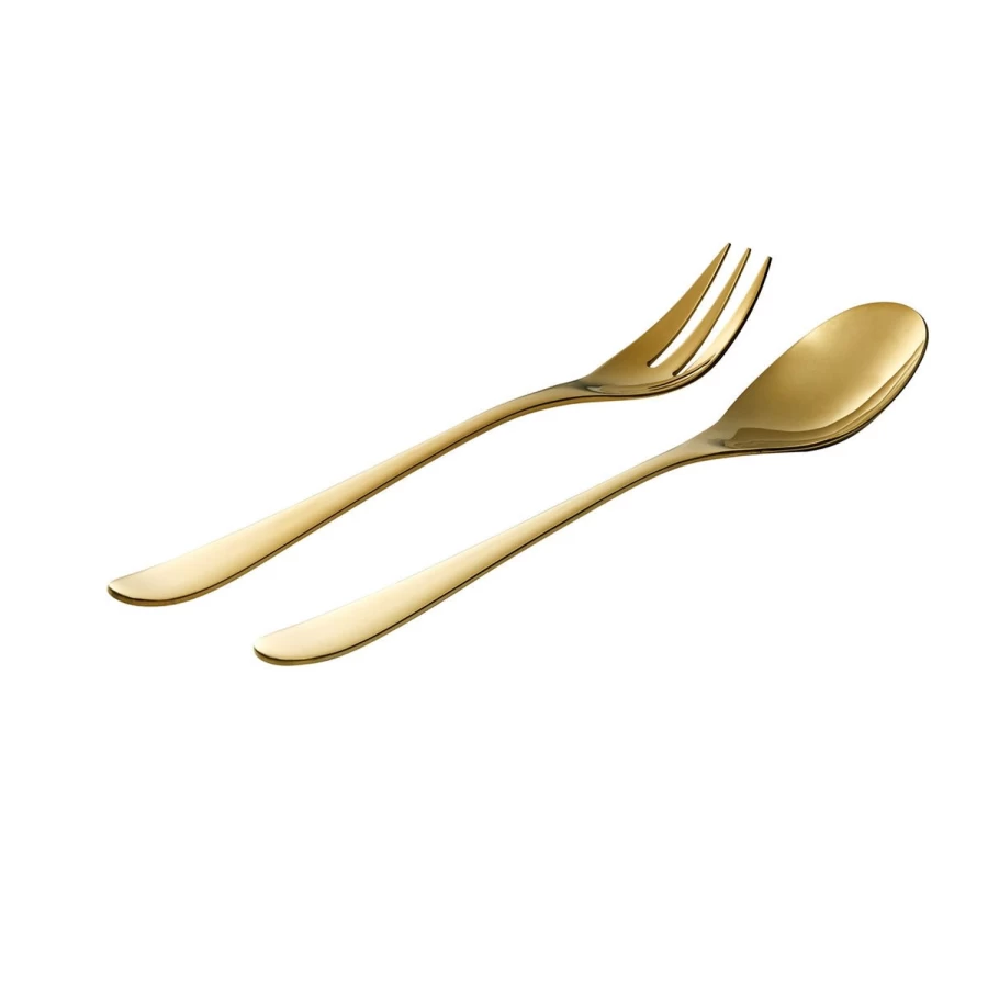 Degrenne Paris Wave Gold Luxury Tableware Collection - Elegant Dining & Kitchen Essentials
