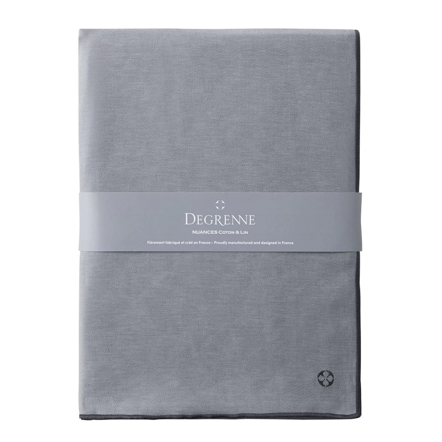 Degrenne Paris Cotton Linen Shades in Gray - Stylish Home Decor