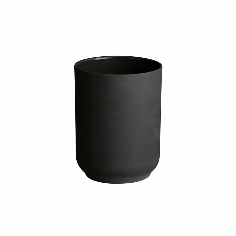 Degrenne Paris Bahia Onyx Black Stoneware Dinner Plate – Elegant Tableware