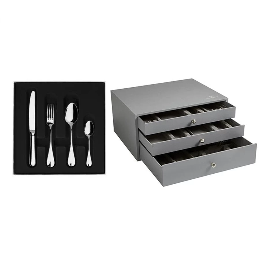 Degrenne Paris Blois Argente Class I Silverware Set - Elegant French Cutlery Collection