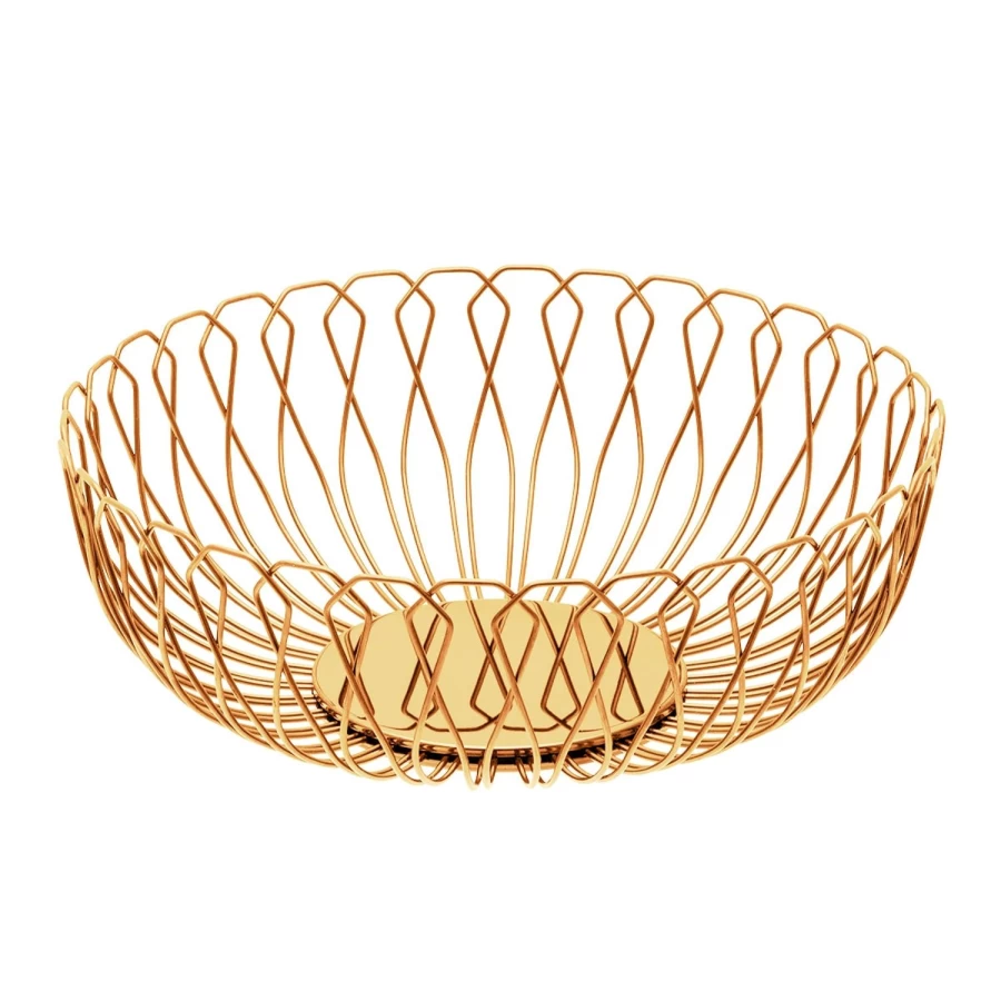 Degrenne Paris Cruz Gold Finish Luxury Tableware Collection