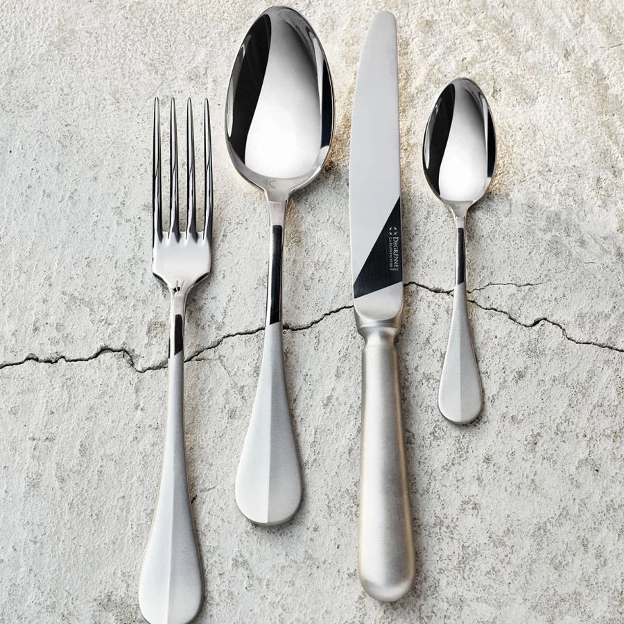 Degrenne Paris Blois Contraste 时尚餐具套装 - 法国设计高端餐厨用品